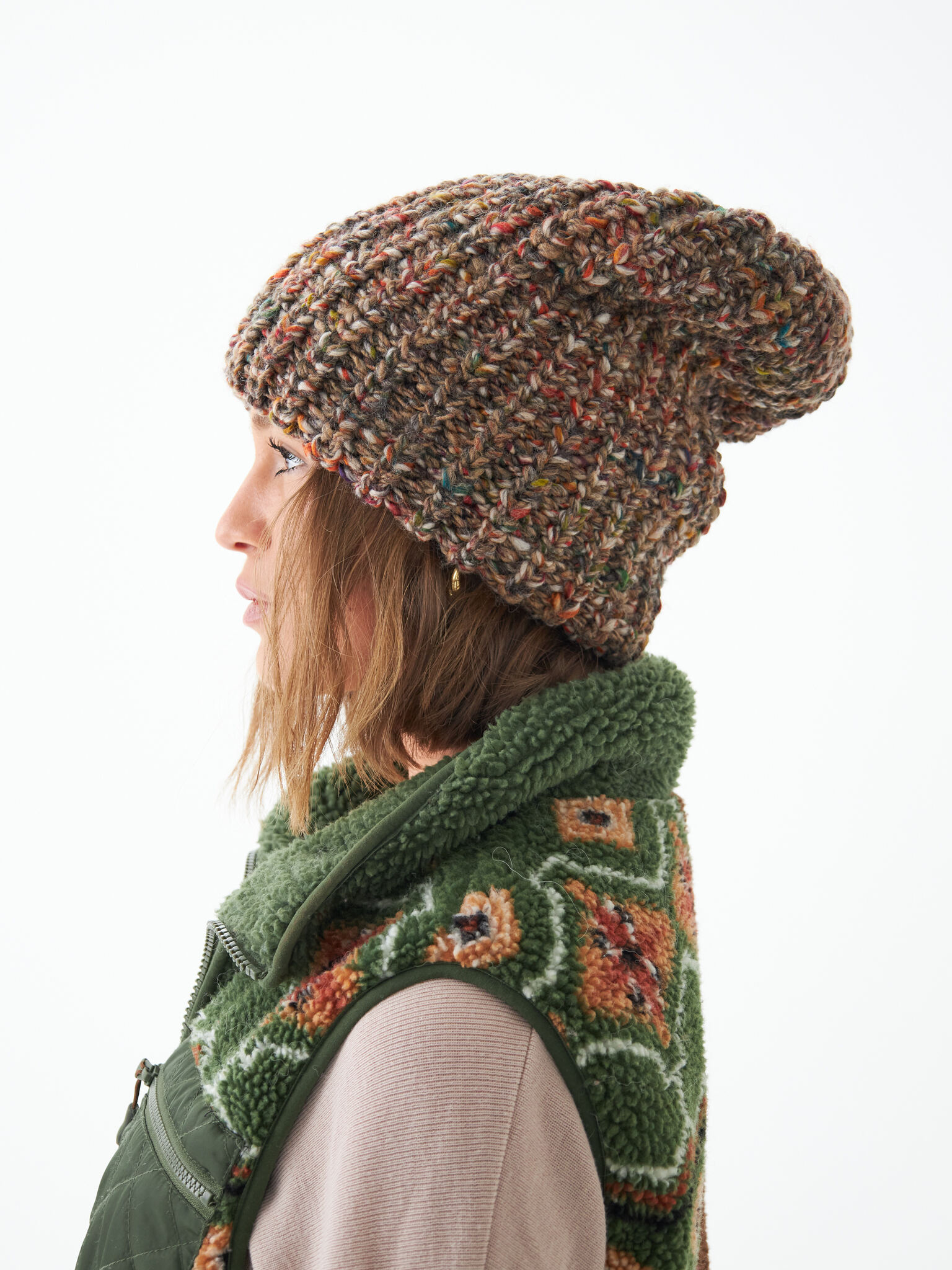 Шапка женская "MULTI OVERSIZE"