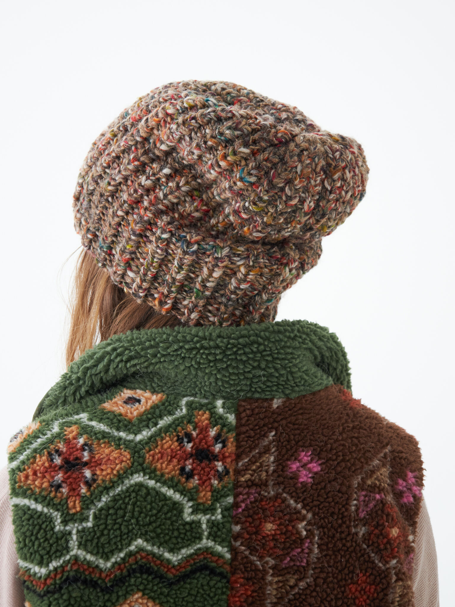 Шапка женская "MULTI OVERSIZE"