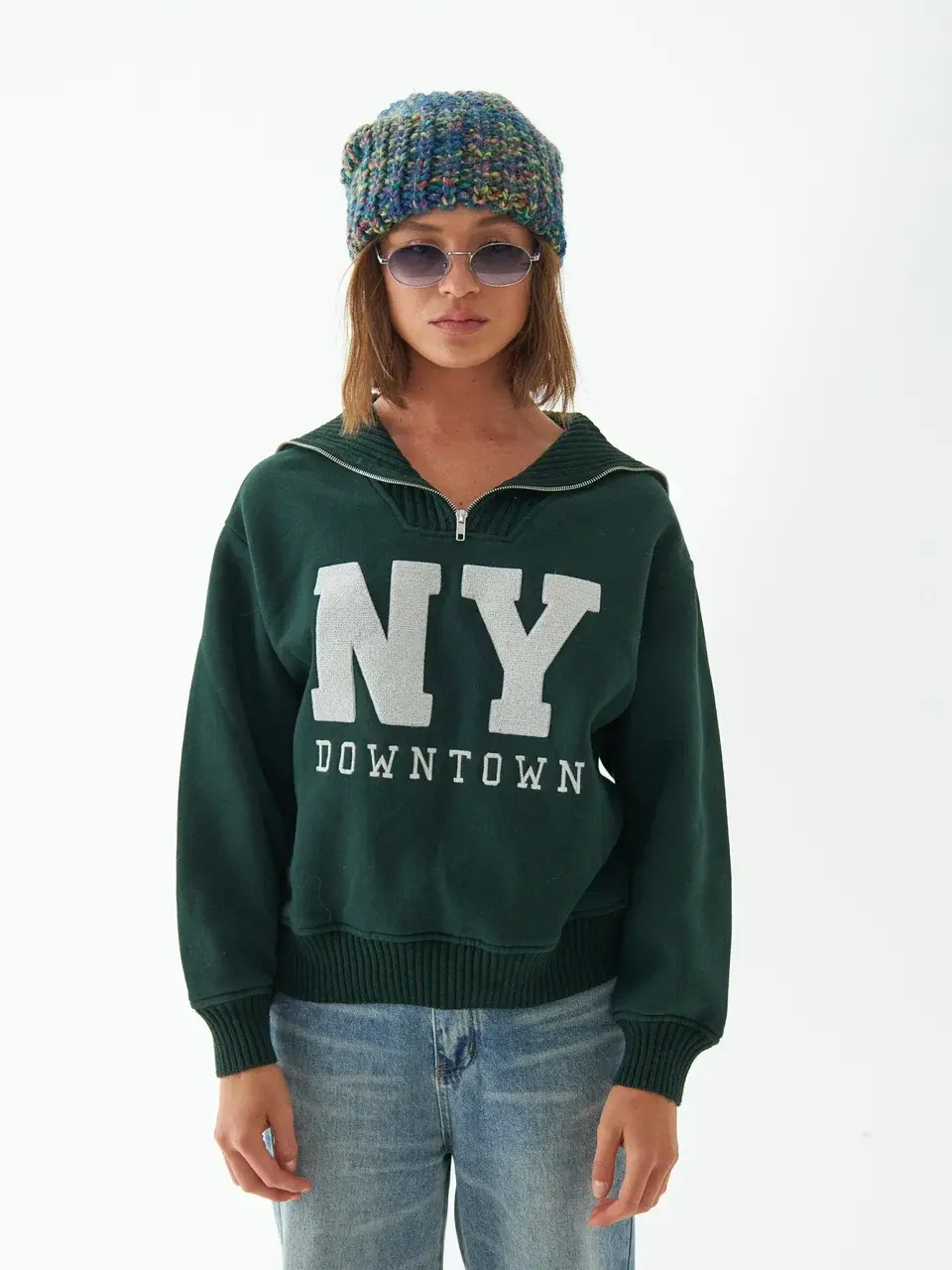 Шапка женская "FOREST OVERSIZE"