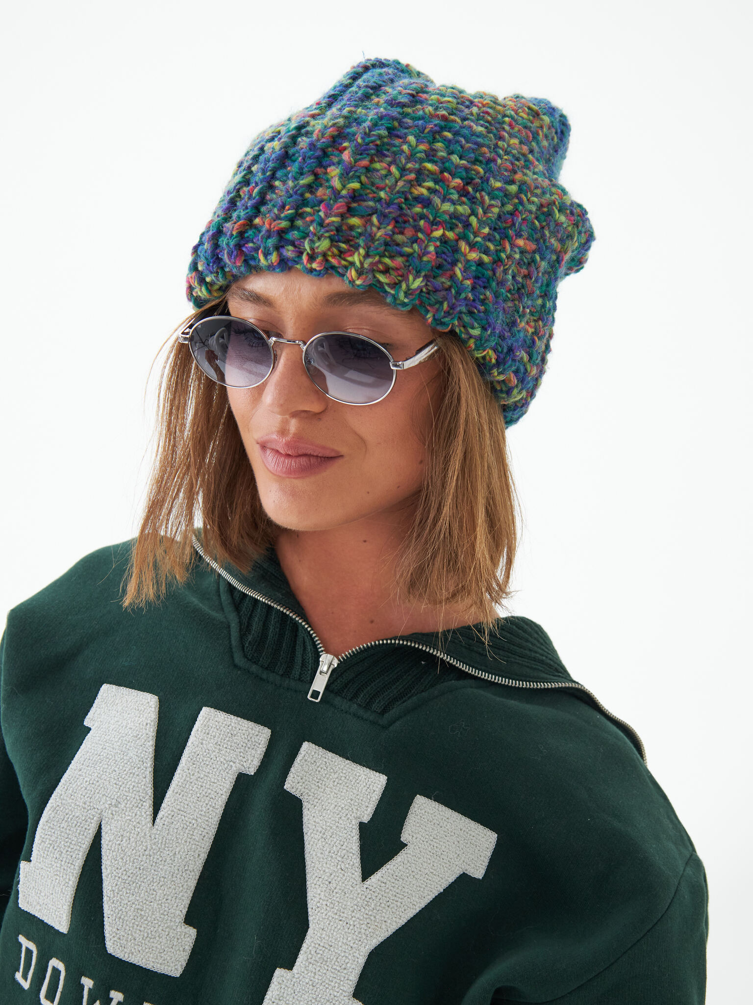 Шапка женская "FOREST OVERSIZE"