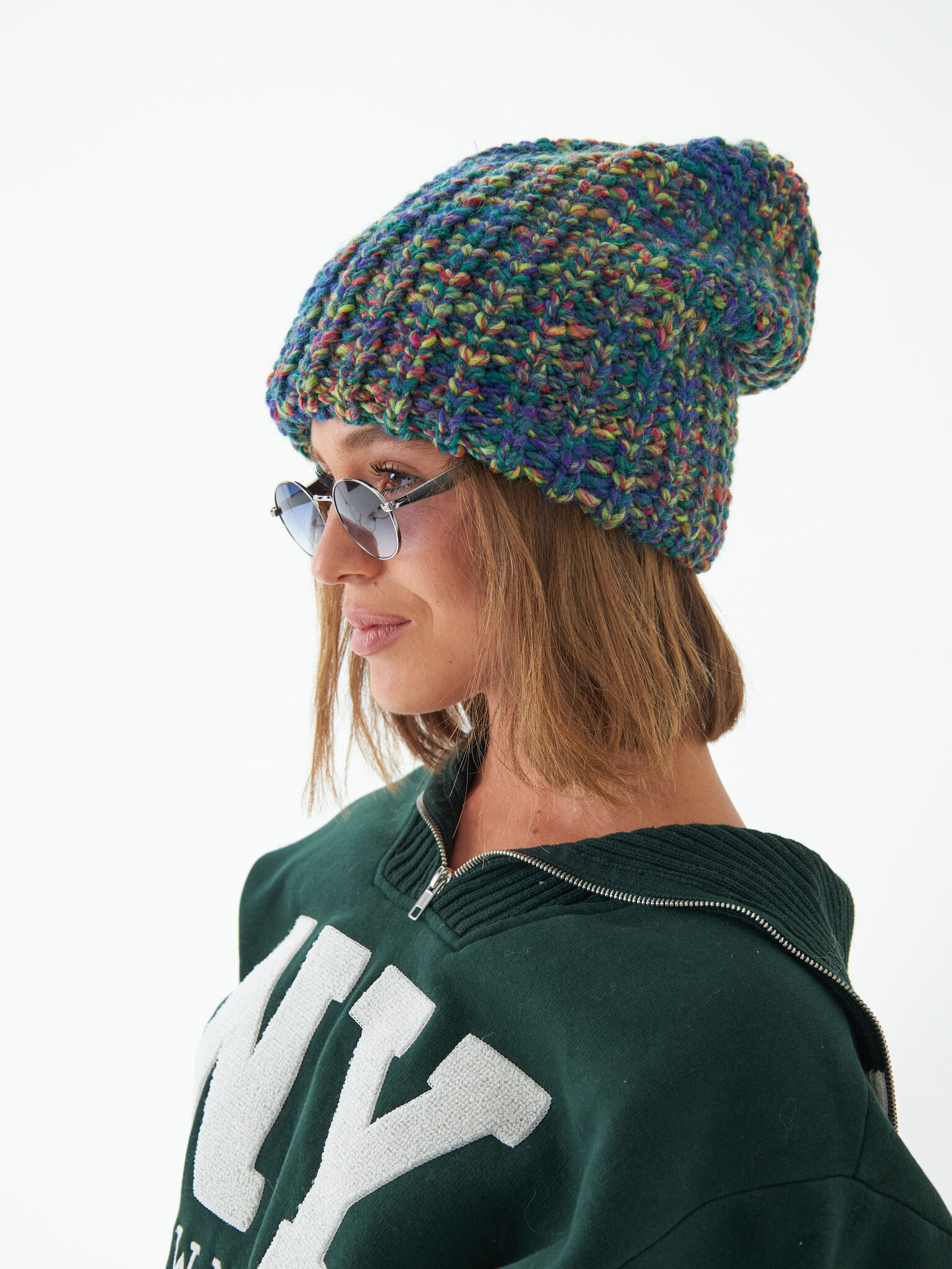 Шапка женская "FOREST OVERSIZE"