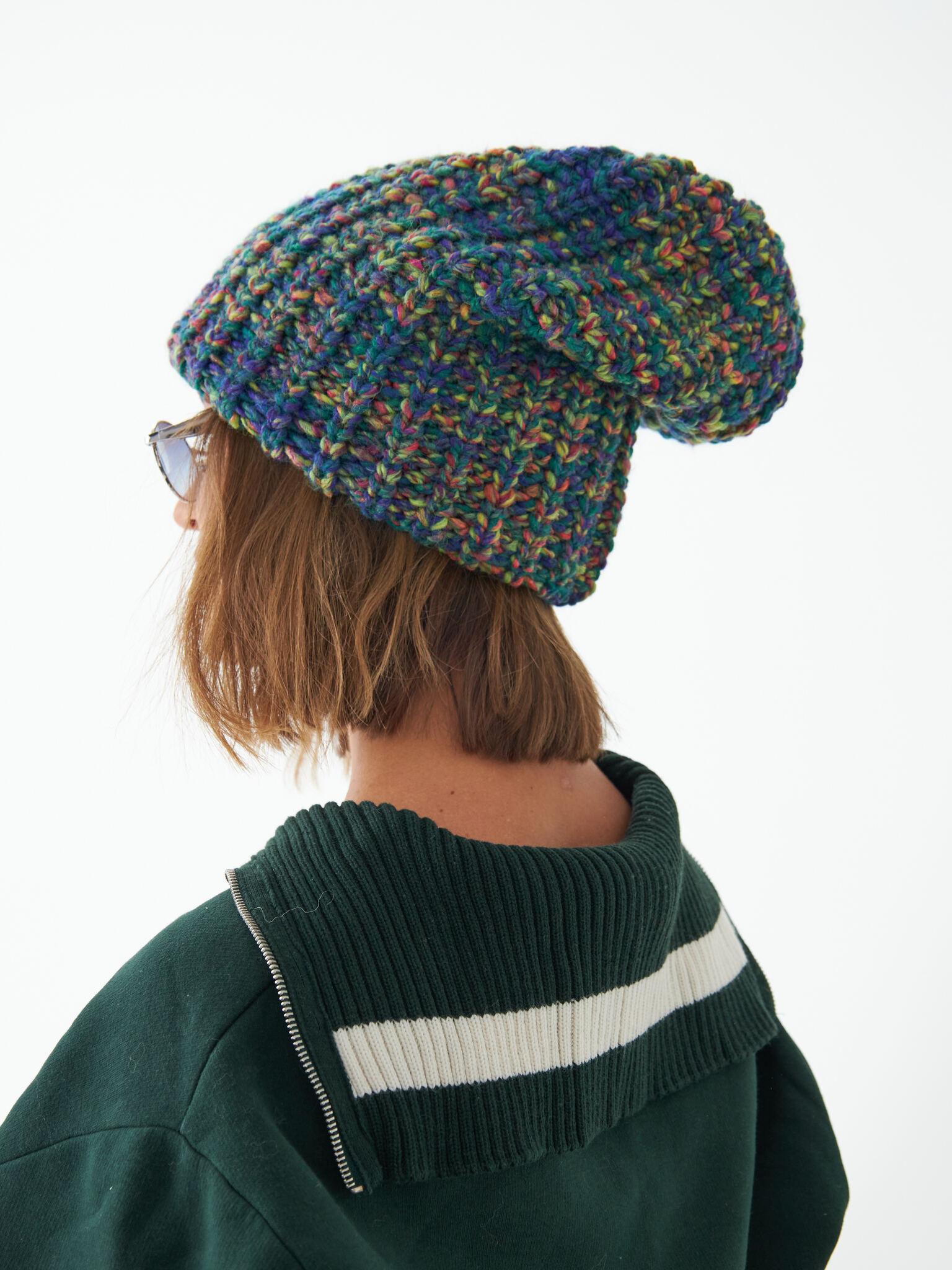 Шапка женская "FOREST OVERSIZE"