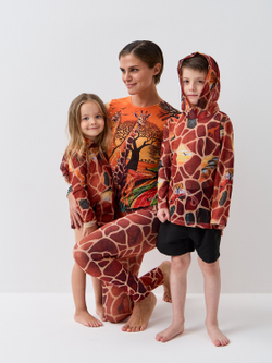 Туника детская для плавания и загара "GIRAFFE"