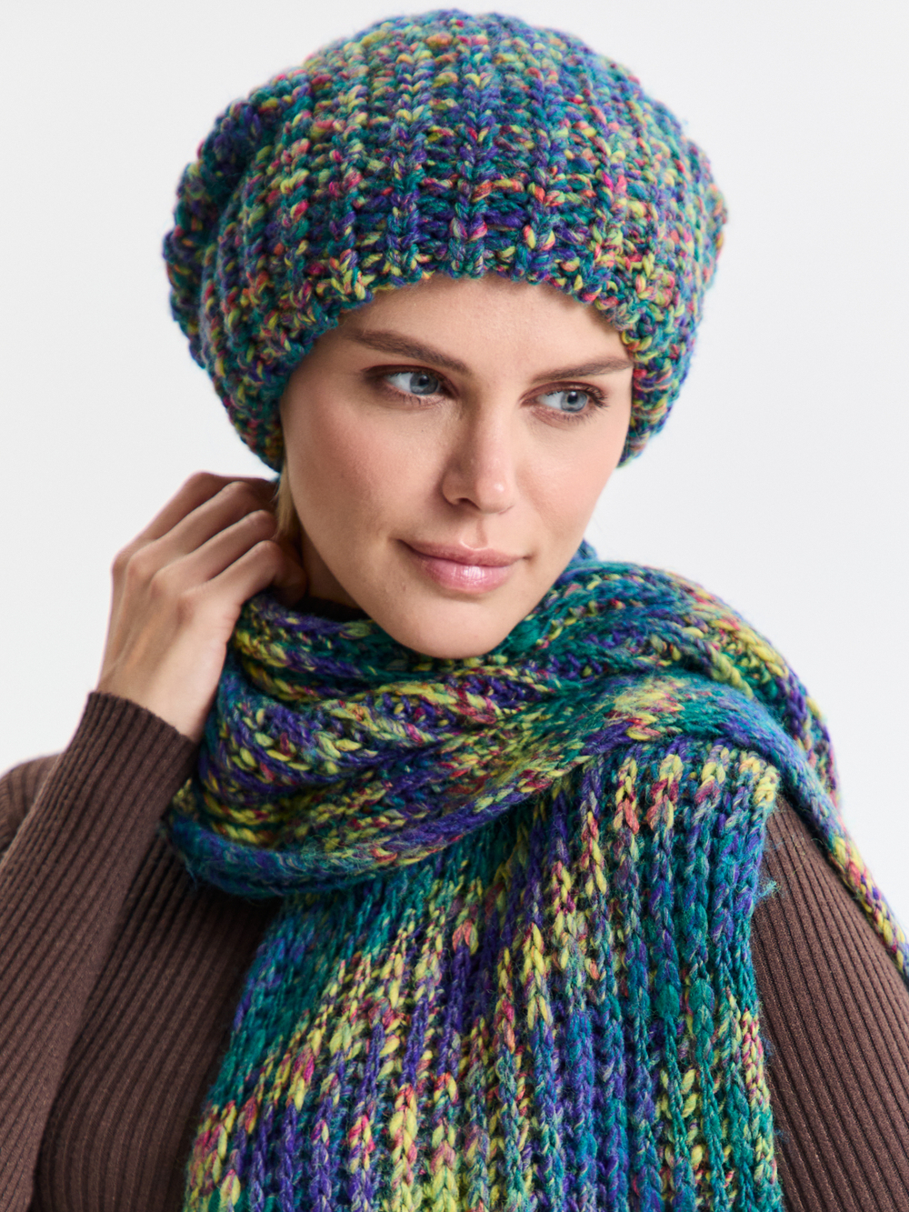 Шарф женский "FOREST OVERSIZE"