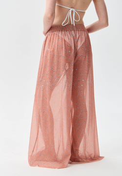 Брюки-палаццо женские пляжные "SHELL"