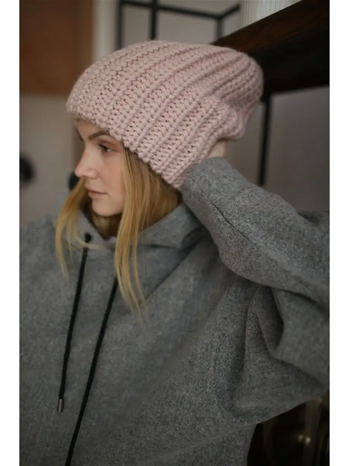 Шапка женская "BLUSH OVERSIZE"
