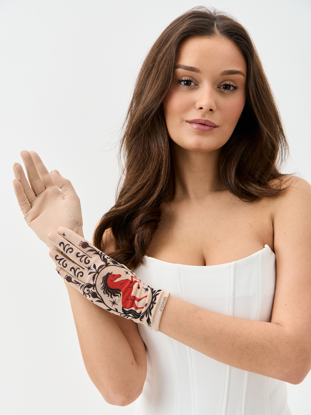 Перчатки женские "HORSE"