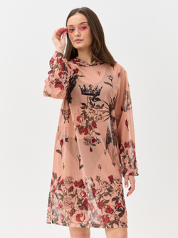 Туника женская короткая из сетки "MEDIEVAL"