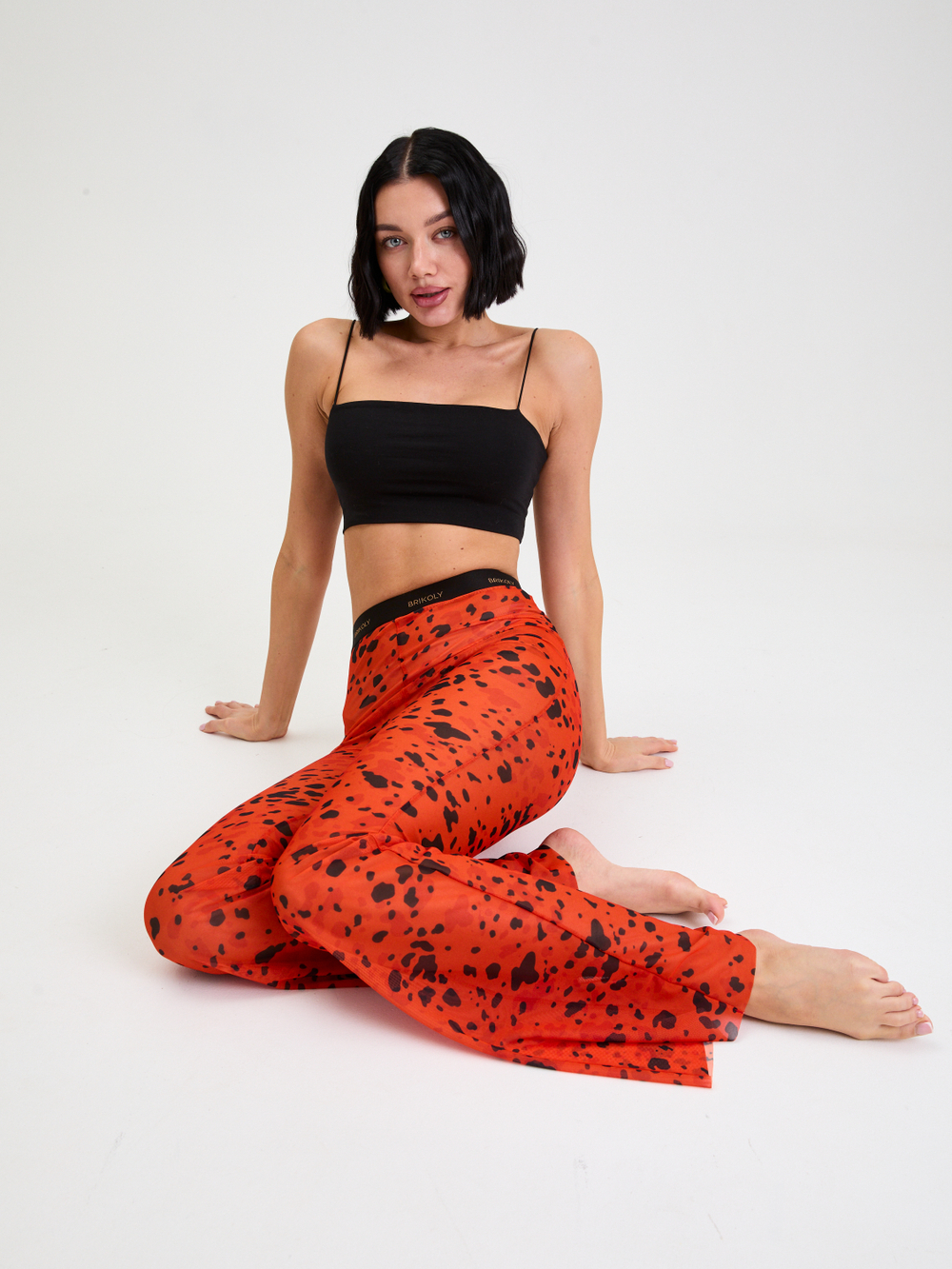 Брюки женские пляжные "BUCKWHEAT"