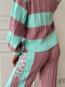 Костюм женский вязаный "BOHO"