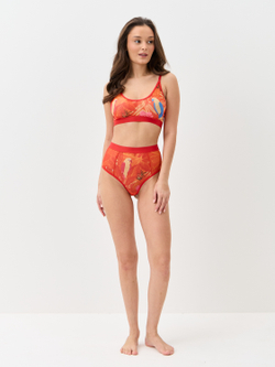 Топ женский из сетки "PARROTS"