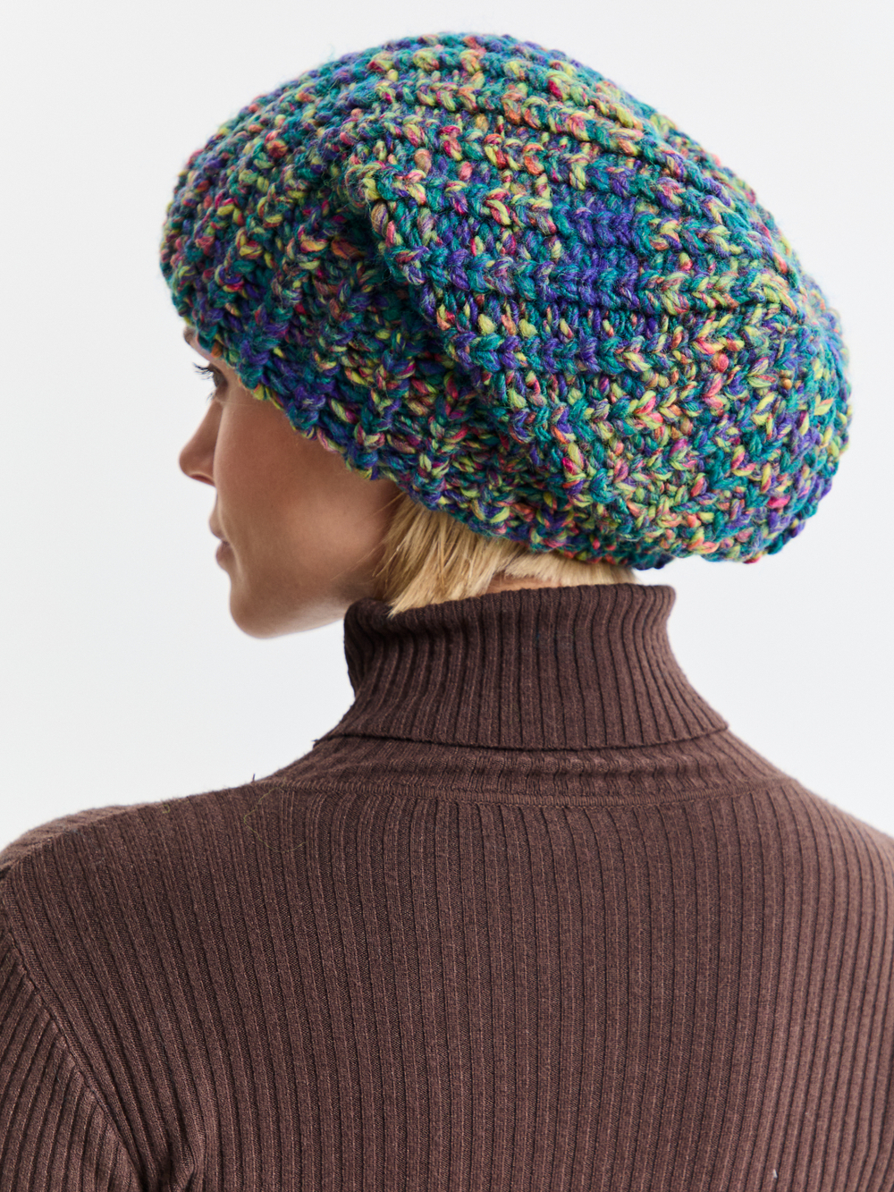 Шапка женская "FOREST OVERSIZE"