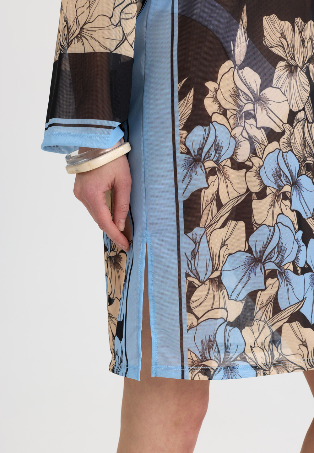 Туника женская короткая из сетки "IRIS"