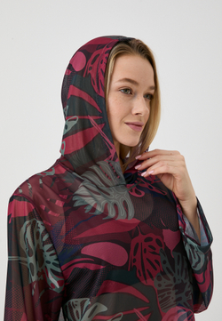 Туника женская короткая из сетки "PANTHER"