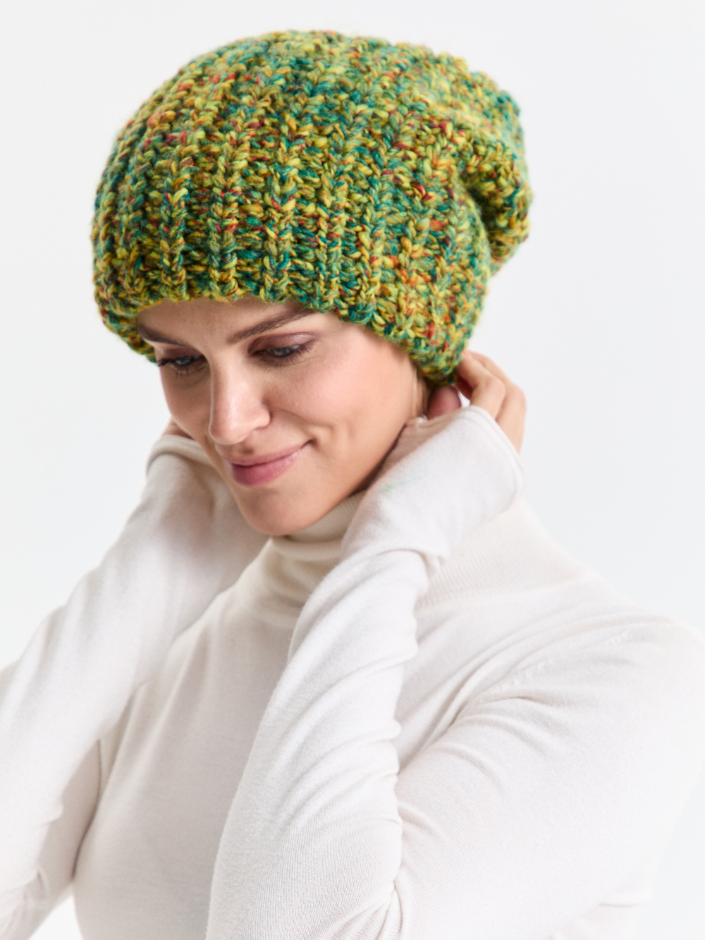 Шапка женская "GRASS OVERSIZE"