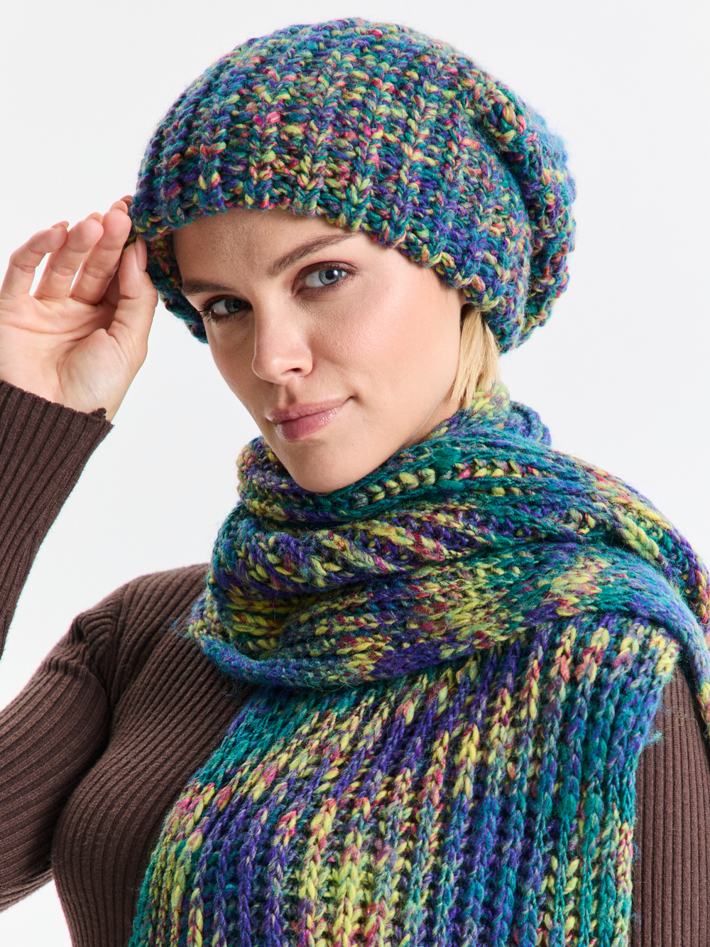 Шарф женский "FOREST OVERSIZE"