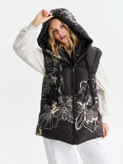 Жилетка женская утепленная "BLACK ASTRA"