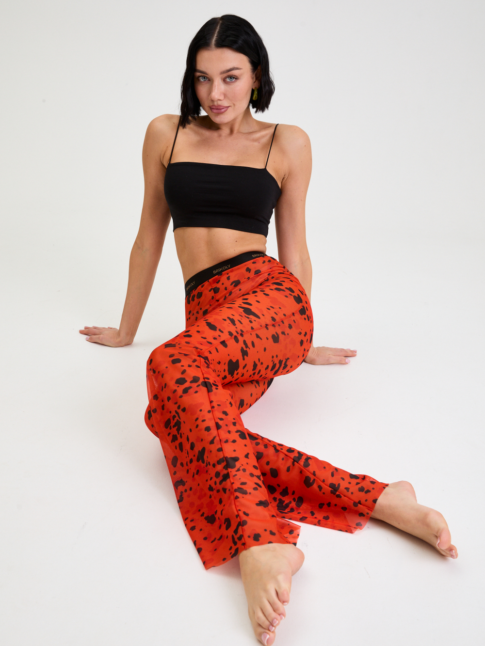 Брюки женские пляжные "BUCKWHEAT"