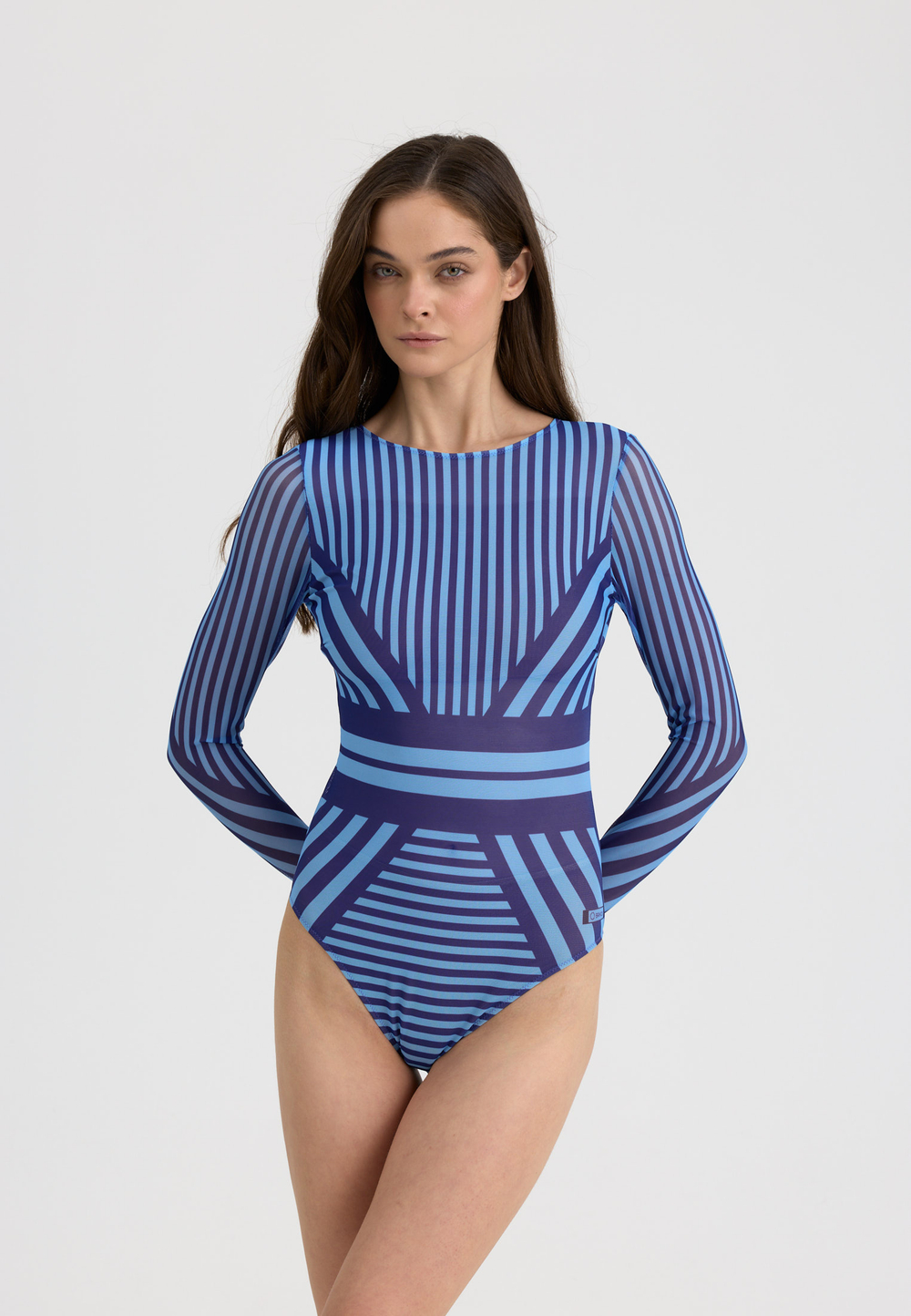 Купальник для загара с длинным рукавом "YACHT"