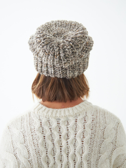 Шапка женская "GRAY OVERSIZE"