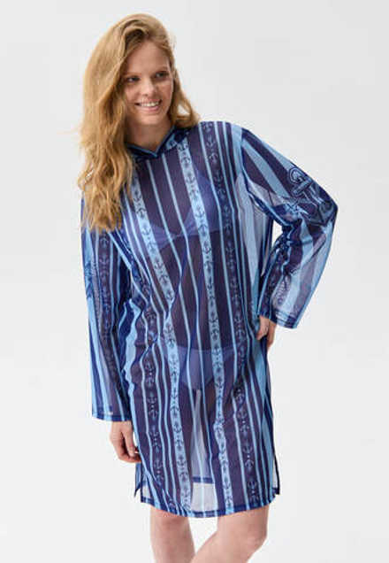 Туника женская короткая из сетки "YACHT"