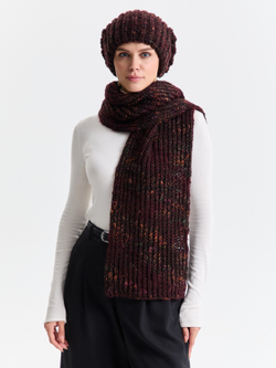 Шапка женская "BORDO OVERSIZE"