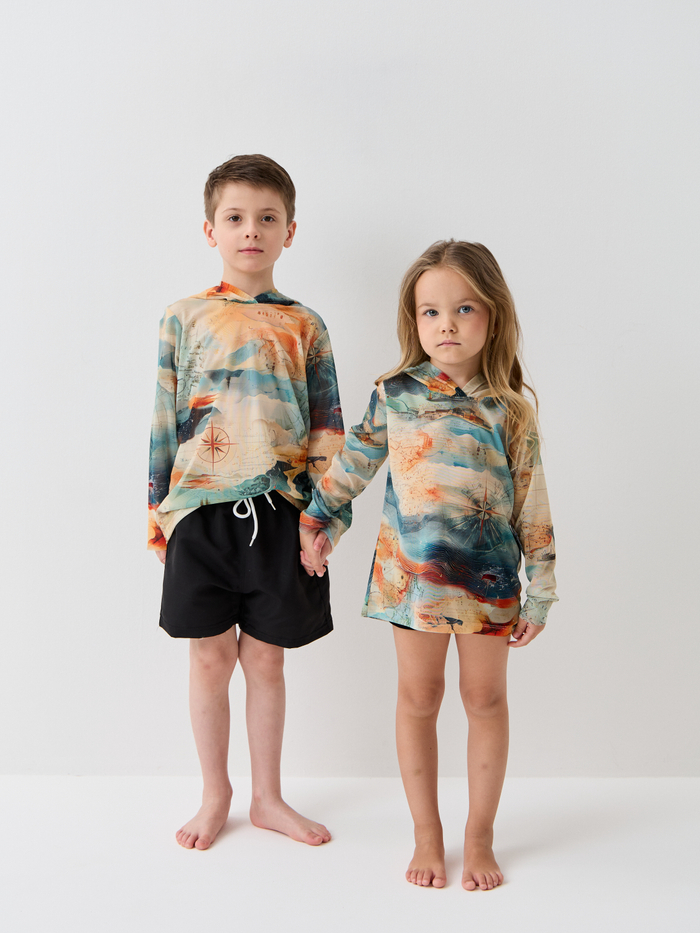 Туника детская для плавания и загара "MAP"