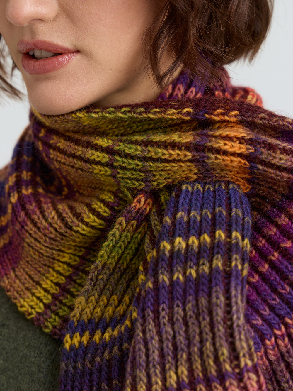 Шарф женский "RAINBOW LISSE"