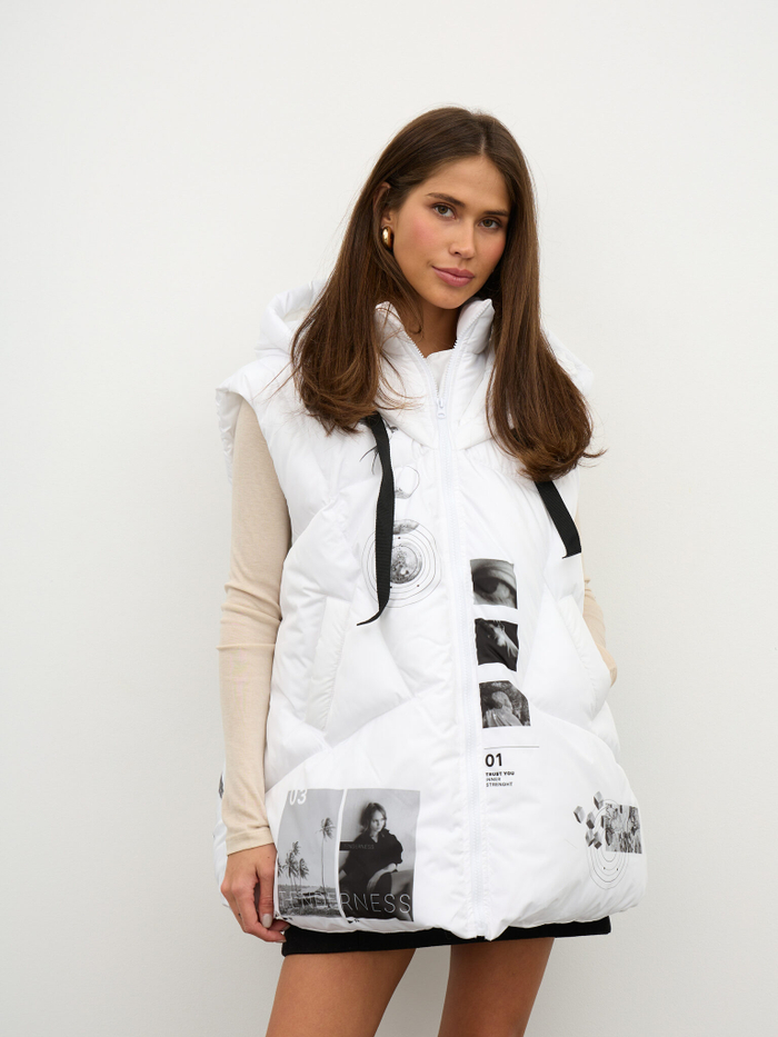 Жилетка женская утепленная "Foto"