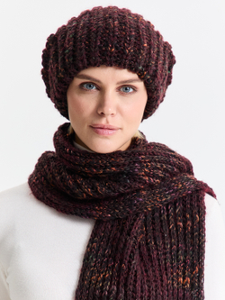 Шарф женский "BORDO OVERSIZE"