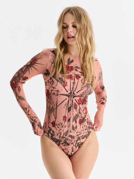 Купальник для загара с длинным рукавом "MADIEVAL"