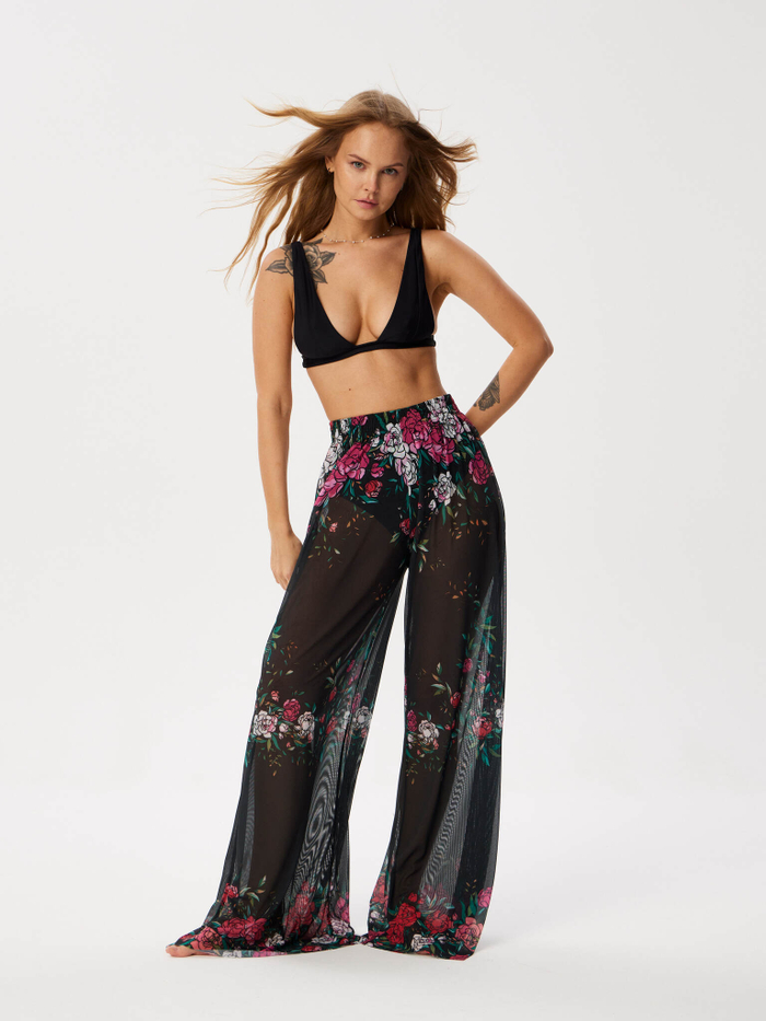 Брюки женские пляжные "DRAGON ROSE"