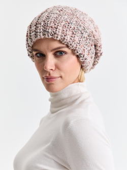 Шапка женская "CREME OVERSIZE"