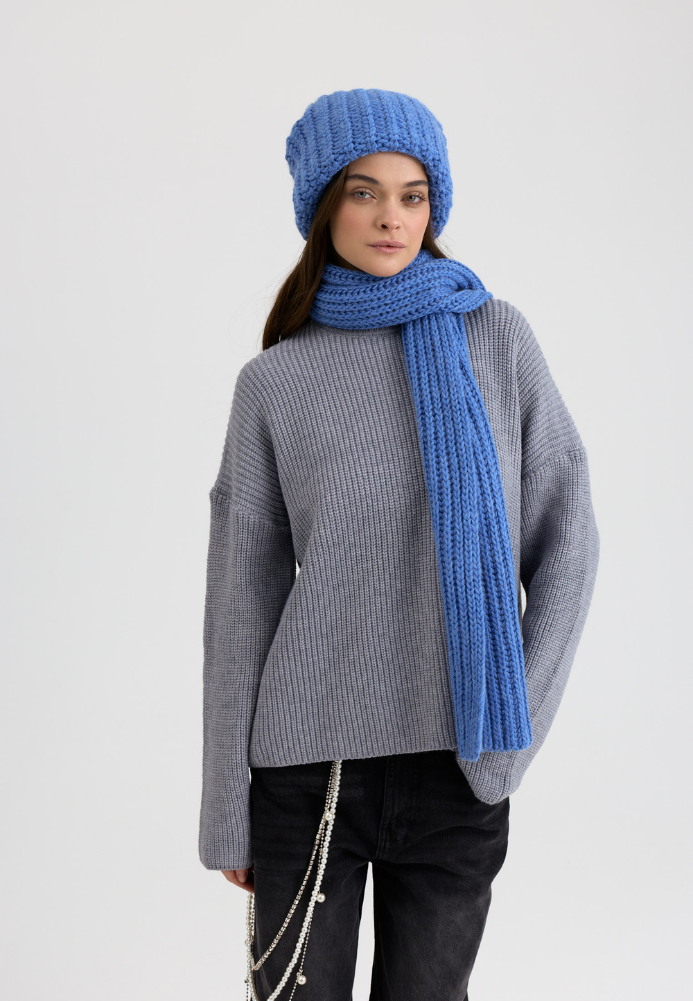 Шапка женская "OCEAN OVERSIZE"