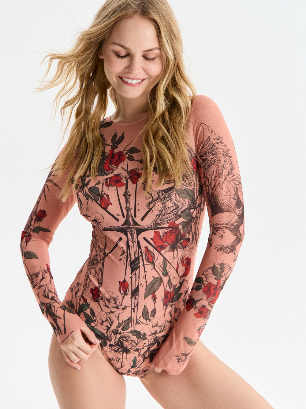 Купальник для загара с длинным рукавом "MADIEVAL"