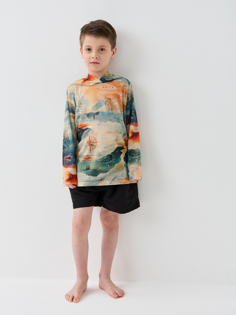 Туника детская для плавания и загара "MAP"