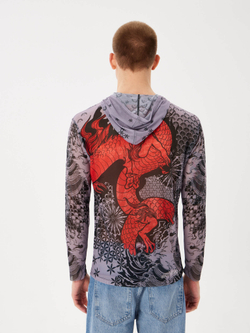 Лонгслив мужской для загара "DRAGON"
