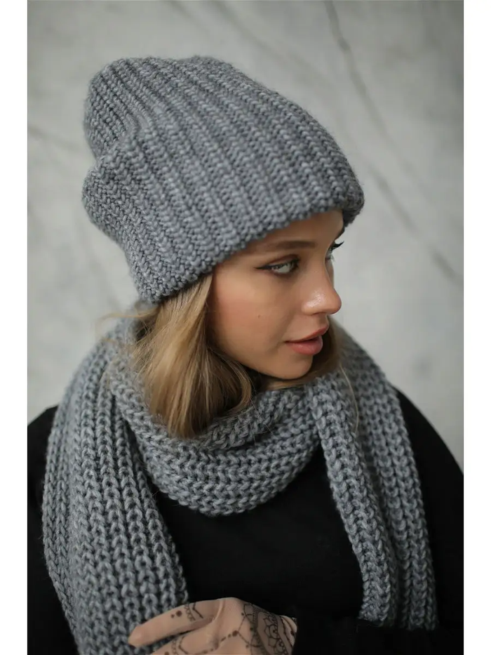 Шапка женская "CLOUDY LONDON"