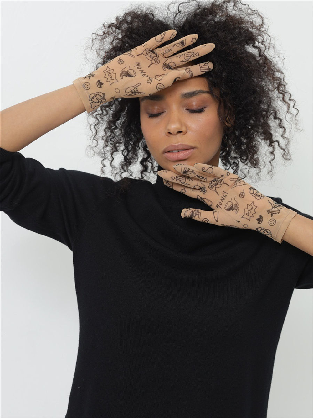 Перчатки женские "Pattern"