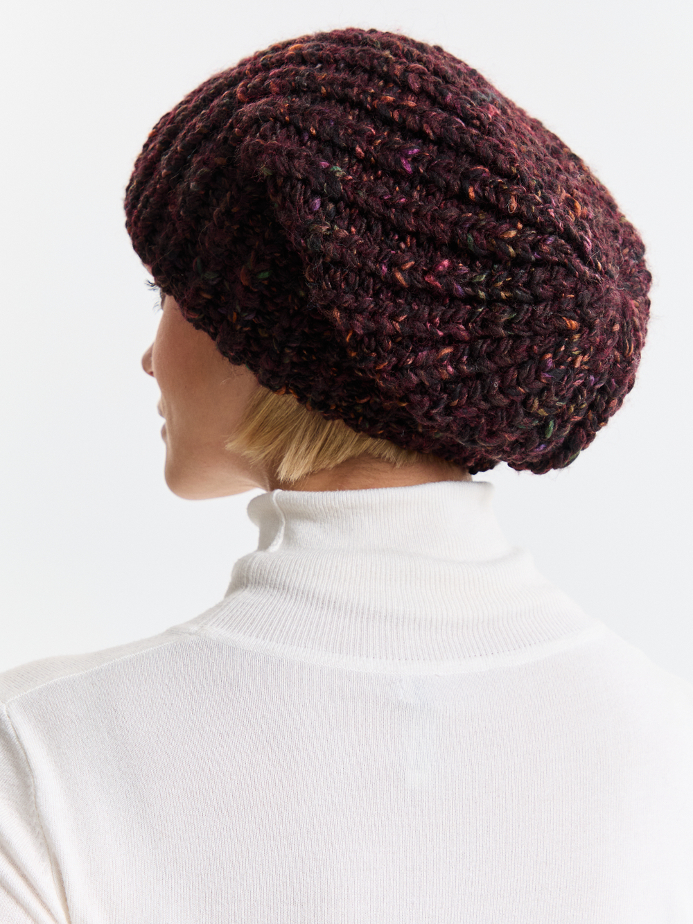 Шапка женская "BORDO OVERSIZE"