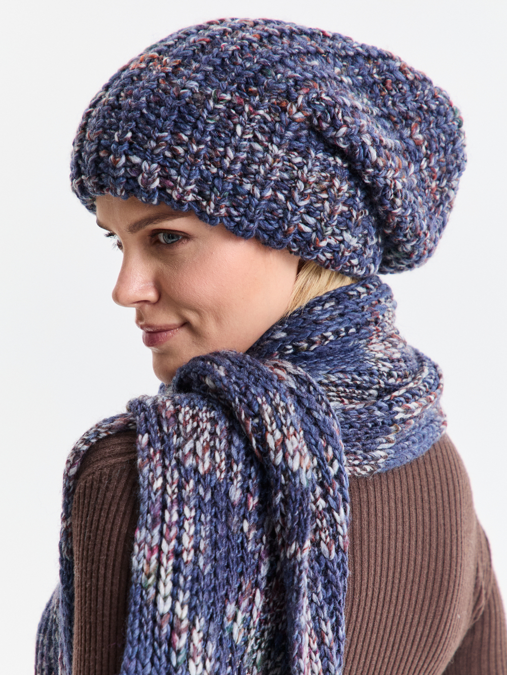 Шарф женский "LAVENDER OVERSIZE"