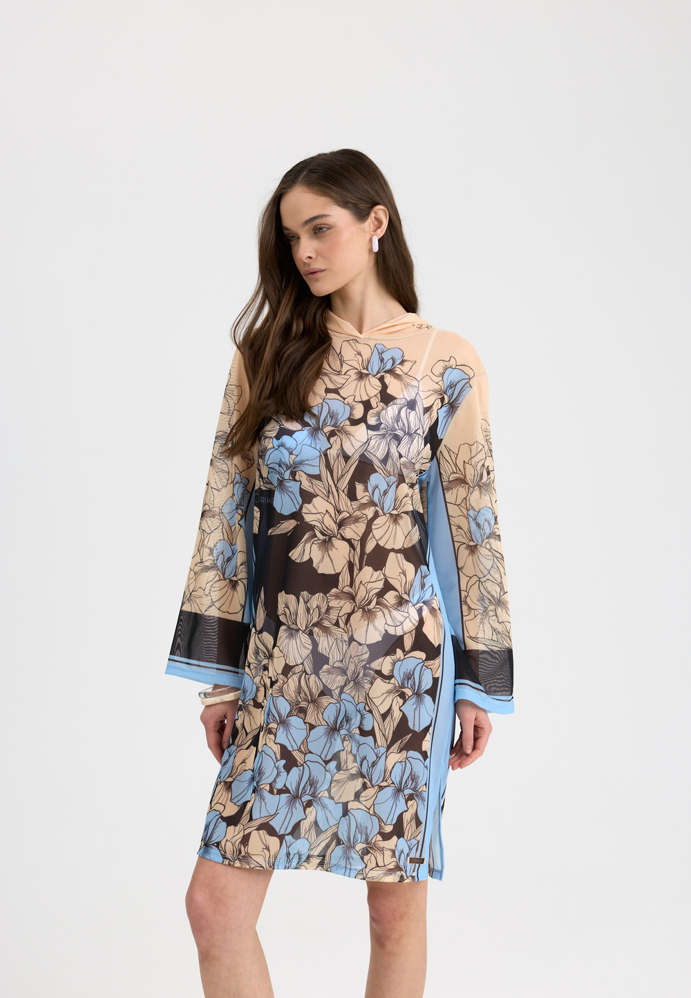 Туника женская короткая из сетки "IRIS"