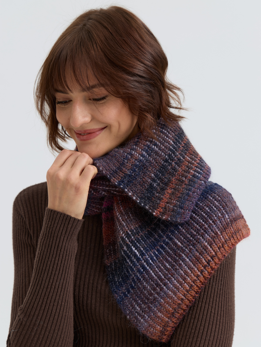 Шарф женский "BORDO LISSE"