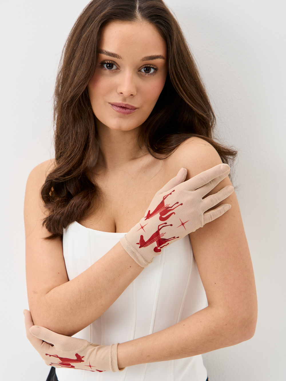 Перчатки женские "FUN HORSE"