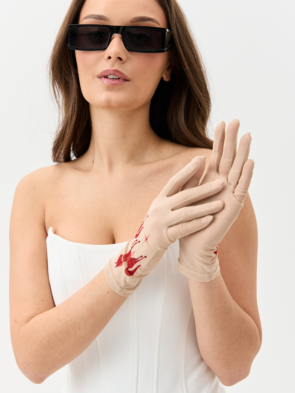 Перчатки женские "FUN HORSE"