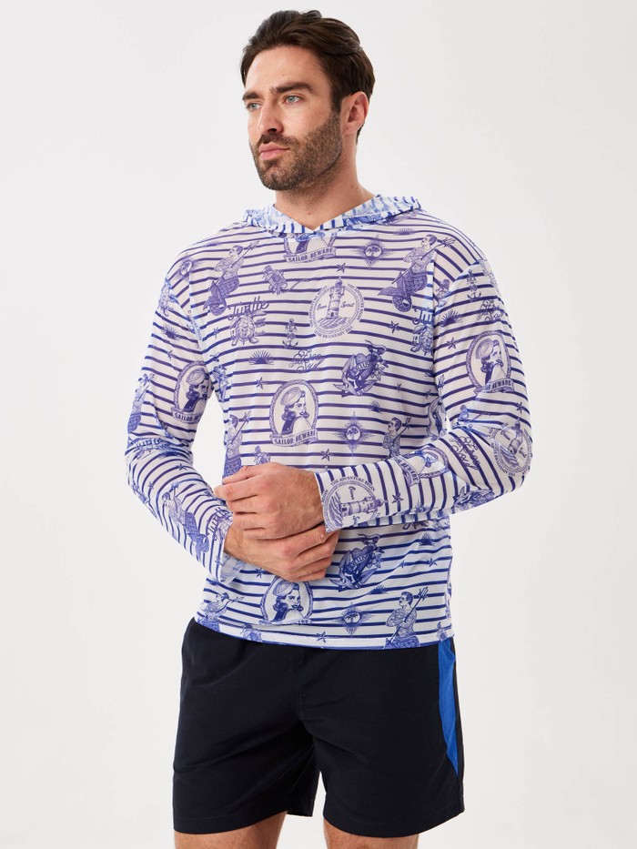 Лонгслив мужской для загара "SEAMAN"