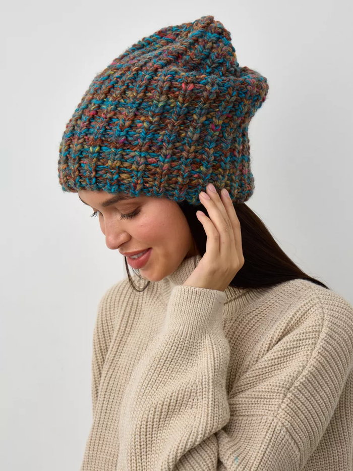 Шапка женская "AZURE OVERSIZE"