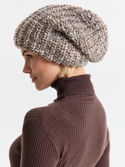 Шапка женская "GRAY OVERSIZE"