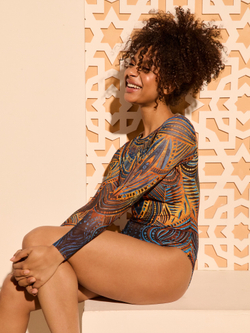 Купальник для загара с длинным рукавом "EGYPT"