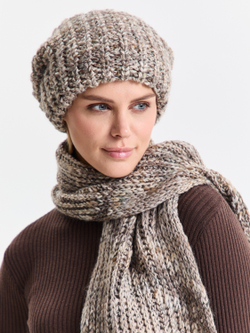 Шапка женская "GRAY OVERSIZE"